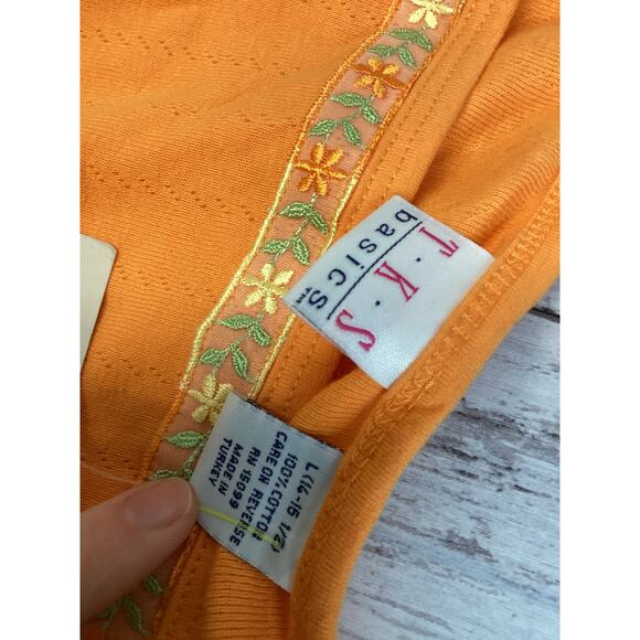 TKS Basic Orange Tops Camisole for Girls Size Large (14/16) - Picture 4 of 4